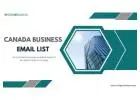 Buy the Authentic Canada Business Email List from B2B Service Provider