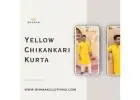 Buy Best Quality Men's Yellow Chikankari Kurta Online