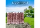 Cow Dung Cakes For Ayusha Homa  