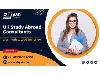 Best Consultancy for Study in UK - AbGyan Overseas