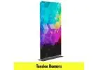 Tension fabric stand and Banners