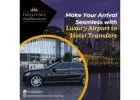 Make Your Arrival Seamless with Luxury Airport to Hotel Transfers