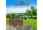 diyas made of cow dung