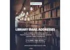 Purchase the Validate 3,734 Library Email Addresses